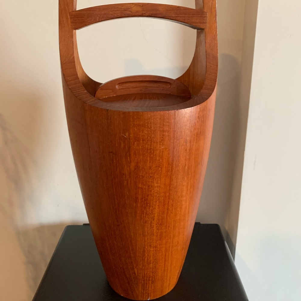 Vintage Dansk Teakwood Ice Bucket